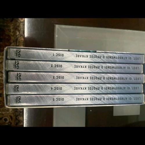 Lost seasons 1, 2 and 3 DVD like new with Greek subtitles