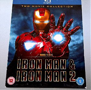 Iron man & Iron man 2 blu-ray