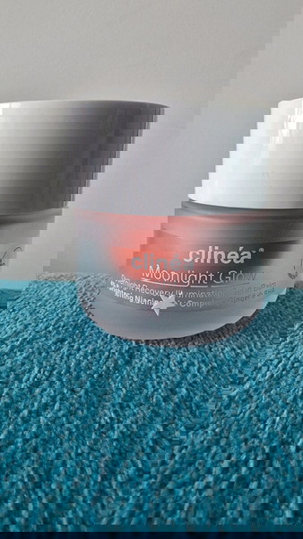 Clinea Moonlight Glow Gel Προσώπου Νυκτός για Αντιγήρανση & Λάμψη με Νιασιναμίδη 50ml