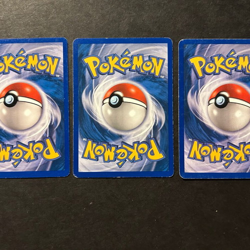 Aquapolis Pokémon card set: Houndoom, Houndour, Darkness Energy