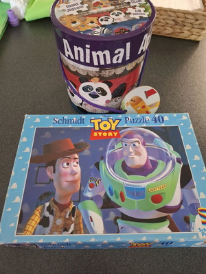 Παζλ Η κιβωτός με ζωάκια και Toy Story σαν καινούργιο 3+