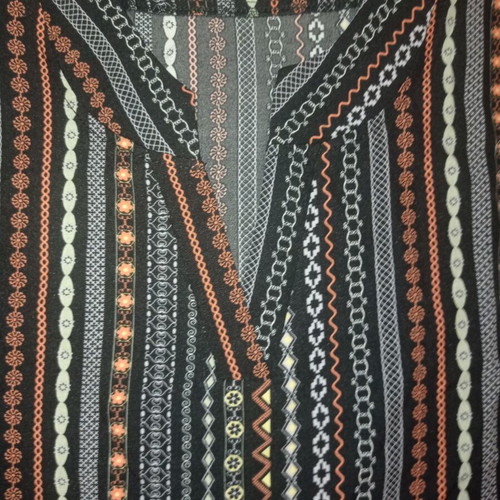 Boho top new, size S, geometric batwing style