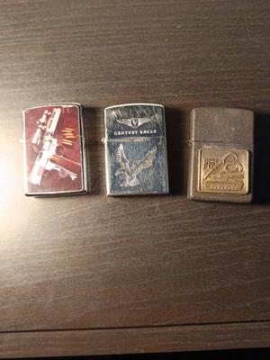 Lighters used, pack of 3 pieces