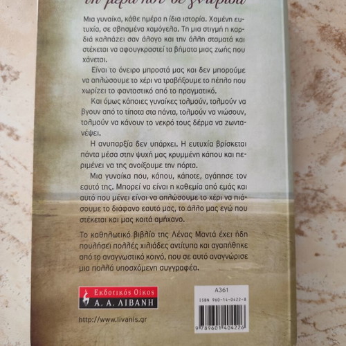 The Day I Met You by Lena Manta like new, Greek literature