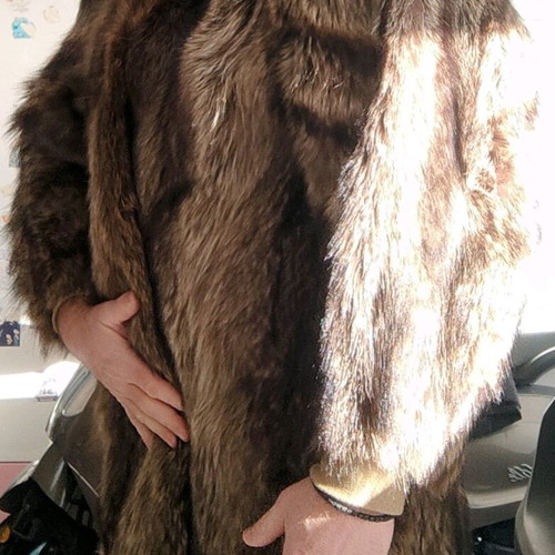 Natural fur like new