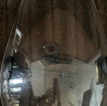Puig Custom 2 Universal Motorcycle Windshield, clear