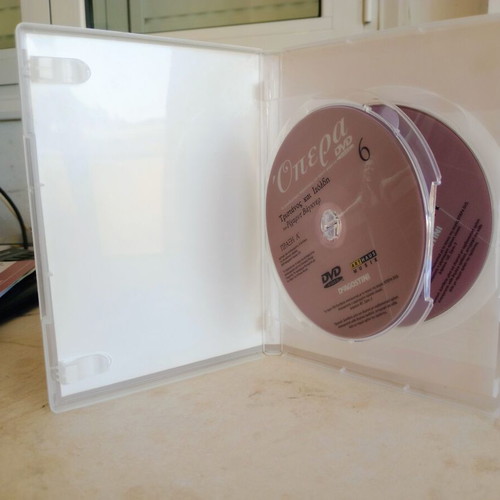 Tristan and Isolde double DVD like new with Greek subtitles