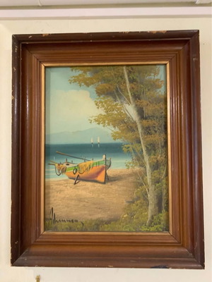 Painting 43x53cm used