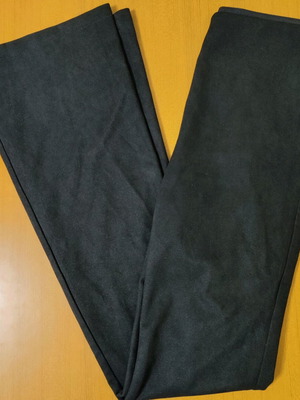 Stradivarius Women's Pants S Black High-Waisted Flared Like New