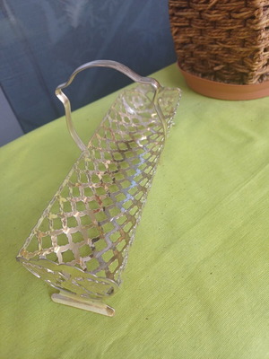 Silver-plated decorative item various uses 0.20 opening like new