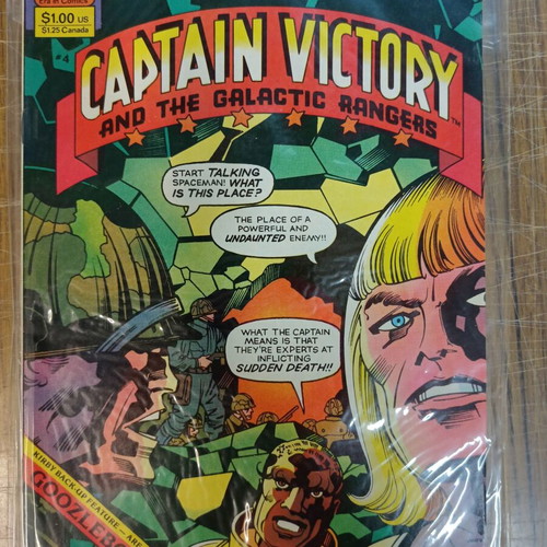Captain Victory and the Galactic Rangers κόμικ μεταχειρισμένο
