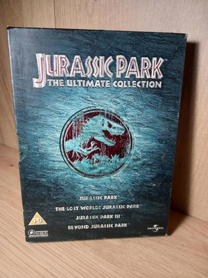 Jurassic Park Trilogy DVD like new with English subtitles