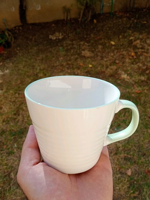 Cup used with small chip on rim