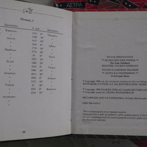 Small astrology encyclopedia 12 books like new