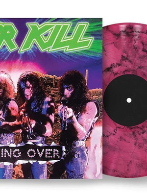Overkill Taking Over vinyl LP new, 2023 pink marble metal
