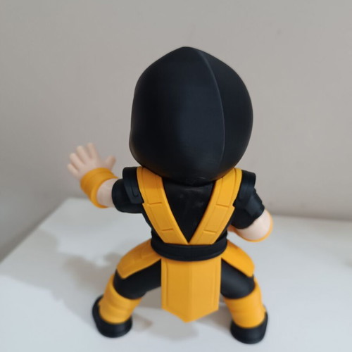 Mortal Kombat Scorpion figure, 15 cm