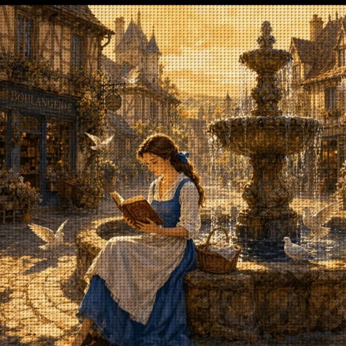 Cross stitch embroidery kit "Pentamorfi"
