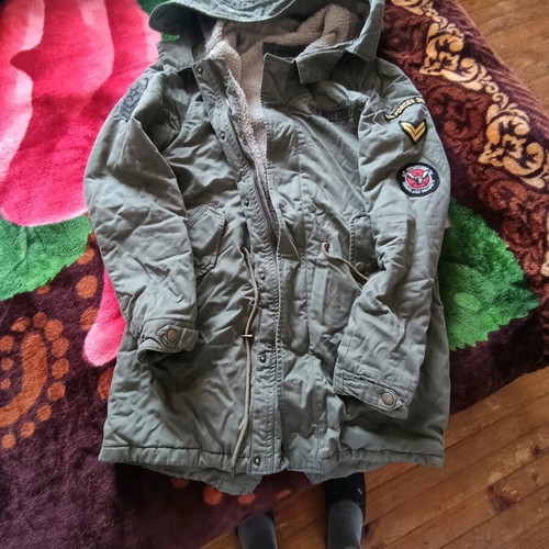 Black Number men's military jacket size S like new