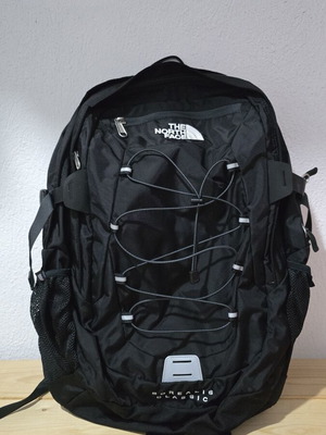 The North Face Borealis backpack, black, authentic