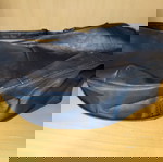  Μαύρη τσάντα ώμου με 4 θήκες 31 x 53 cm