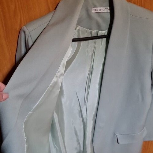 Pistachio jacket like new, oversized, size small