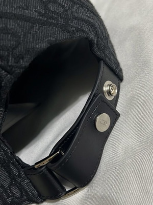 Dior Oblique Cup Hat size M, like new, black
