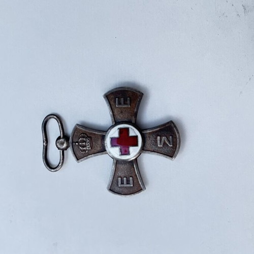 Silver Red Cross Collectible Medal used, National Struggle 1940