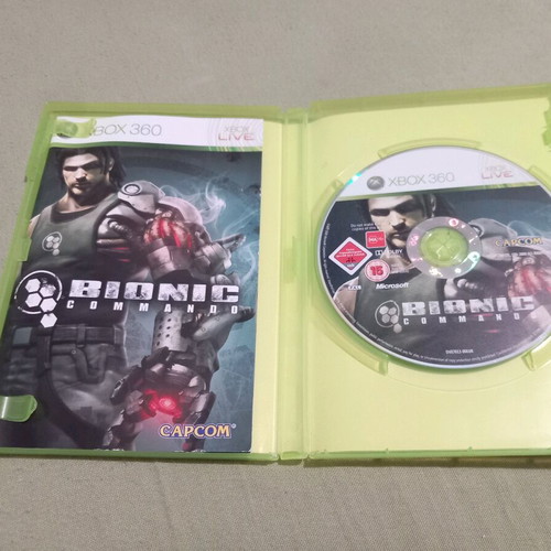 Bionic Commando Xbox 360 complete with manual