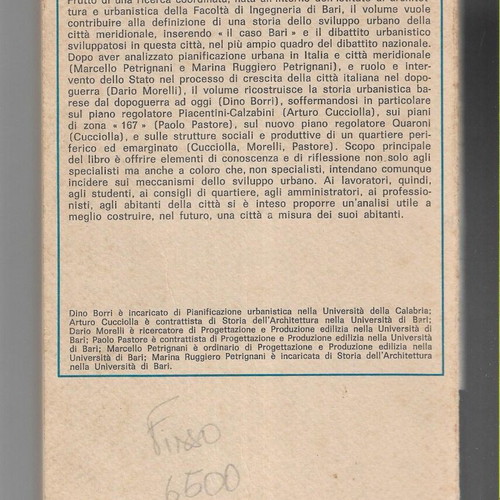 Questione Urbana e Sviluppo Edilizio book, 1980 edition