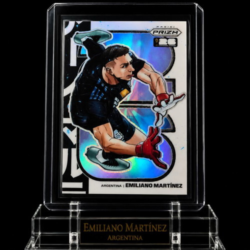 2026 Panini Prizm FIFA World Cup Emiliano Martinez #4 Manga Case Hit SSP