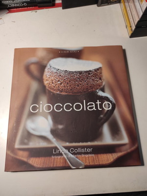 Cioccolato hardcover book like new, Italian