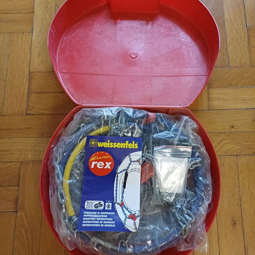Weissenfels Euro Rex snow chains used for car 13" - 16"