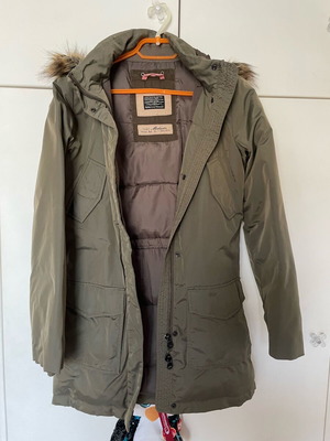 Puffer jacket Replay πράσινο μέγεθος M σαν καινούργιο