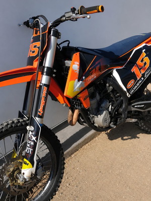 KTM SXF 350cc 4T motocross bike