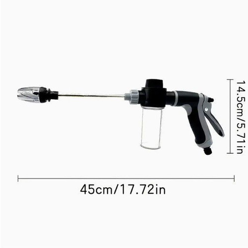 High-pressure water gun new for car and garden cleaning