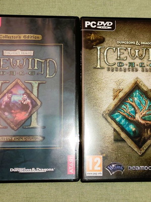 Icewind Dale Enhanced Edition and Icewind Dale II Collector's Edition like new