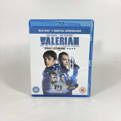 Valerian and the City of a Thousand Planets Blu-ray like new with English subtitles