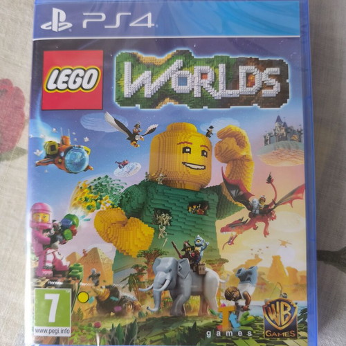 Lego Worlds PS4 new, sealed action adventure game