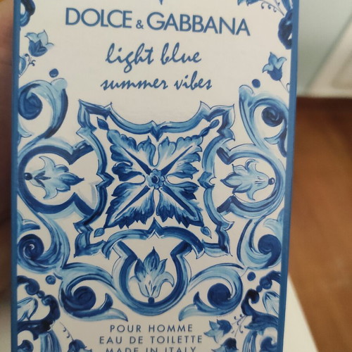 Dolce&Gabbana Light Blue Summer Vibes Eau de Toilette 125 ml new