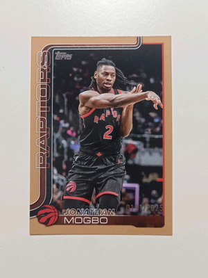 Jonathan Mogbo NBA card like new 0191/2025