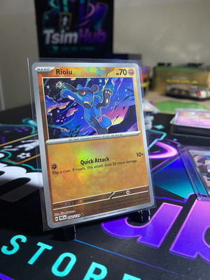 Riolu Pokemon Card like new