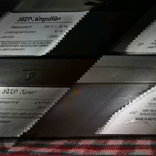 Schneider team 6021 radio and amplifier like new