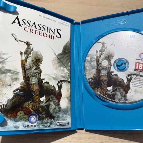 Assassins Creed 3 Nintendo Wii U like new