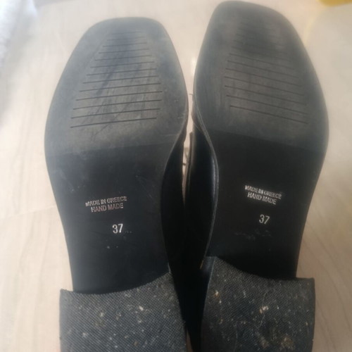 Fratelli Petridi moccasins size 37 like new, two-tone black and brown