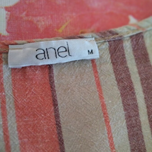 Aneel striped crop top with V-neck, size M