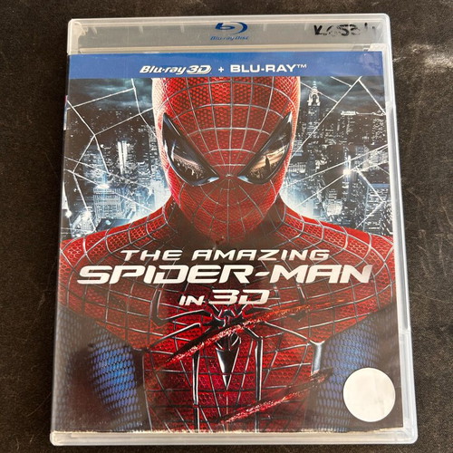 The Amazing Spider-Man 3D Blu-ray used, two-disc edition, Greek subtitles