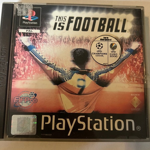 This Is Football PlayStation (PS1) used with Greek manual