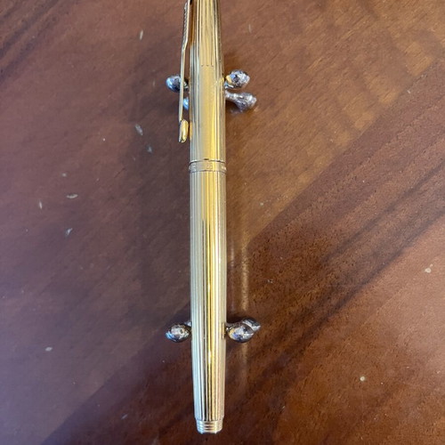 Parker 75 fountain pen like new, 14k gold nib BB tip