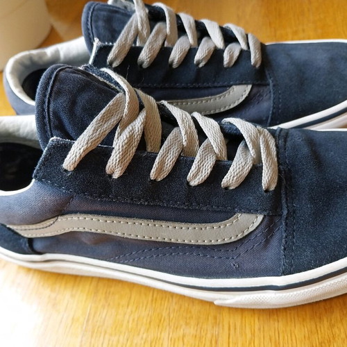 Vans casual shoes grey and blue like new, size 39
