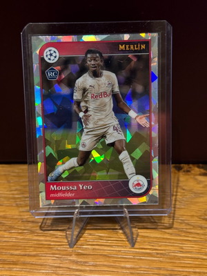 Topps Merlin 2025 Salzburg Mousa Yeo Rc Atomic new